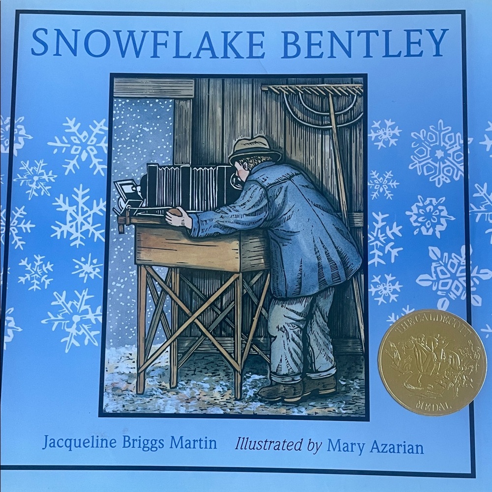 Snowflake Bentley Children’s illustrated hardcover book